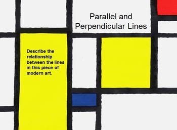 Perpendicular Lines In Art