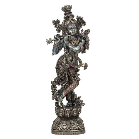 Krishna Playing Flute Statue — AllSculptures