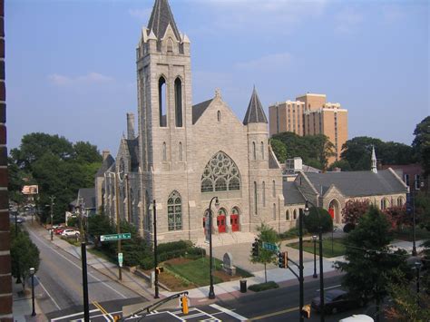 St. Mark's Methodist Church at 5th and Peachtree Streets in Midtown ...