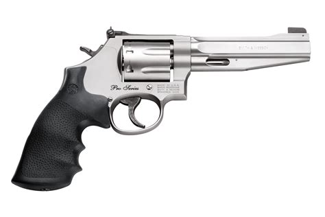 Smith & Wesson M686 Pro Revolver, 357 Magnum, 5 in, Black Synthetic ...