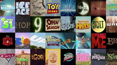 The 243 best animated movie title sequences of all time.