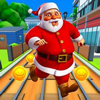 3D Santa Run - Game gratis 3D Santa Run