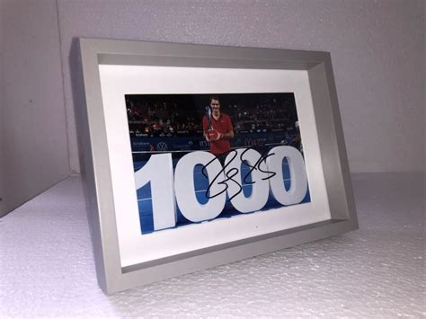 Roger Federer Signed Photograph - CharityStars