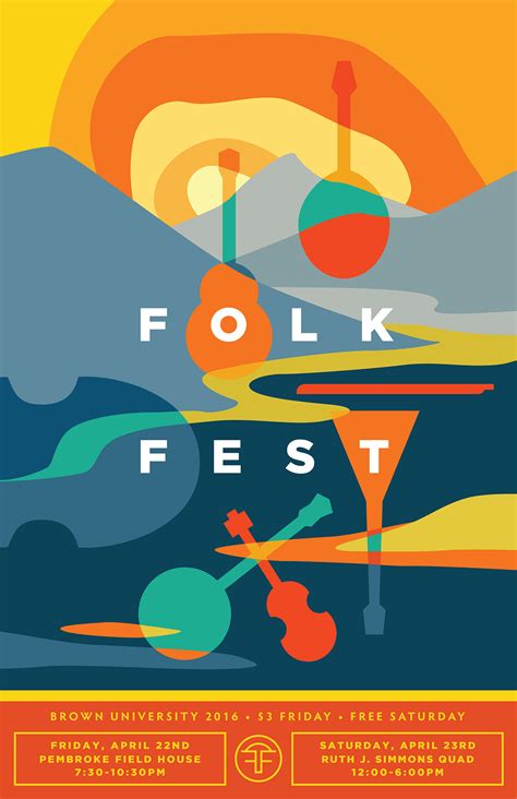 Folk Festival Posters :: Behance