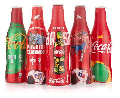 Coca-Cola 2014 World Cup aluminium bottles by Ardagh - a photo on ...