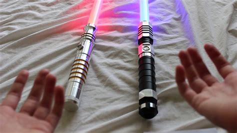 Ultrasabers vs. Sabertrio: Custom Lightsaber Company Showdown - YouTube