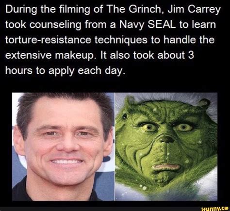 The Grinch Makeup Process Jim Carrey | Makeupview.co