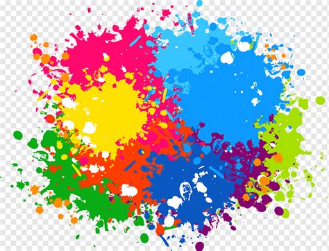 Colorful Paint Splatter