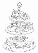Free & Easy To Print Cake Coloring Pages  Tulamama sketch template