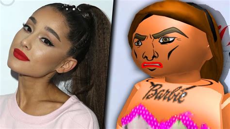 I became the ROBLOX ARIANA GRANDE | Doovi