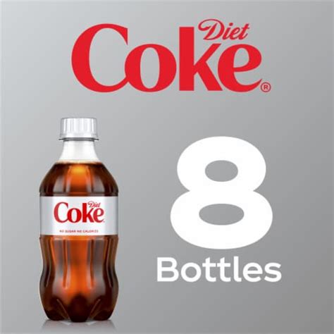 Diet Coke® Soda Bottles, 8 pk / 12 fl oz - Kroger