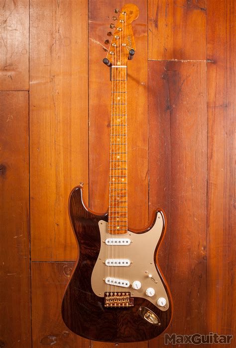 Figured Rosewood Artisan Stratocaster (2016) - FUZZFACED