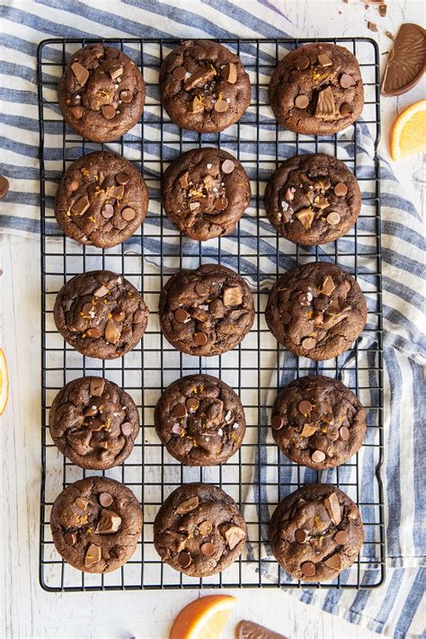 Chocolate Orange Cookies – Like Mother, Like Daughter