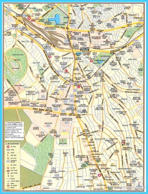 Map of Ankara - TravelsMaps.Com