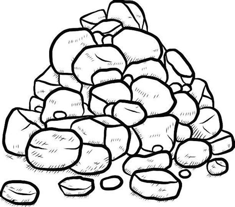 rock clipart black and white 10 free Cliparts | Download images on Clipground 2024