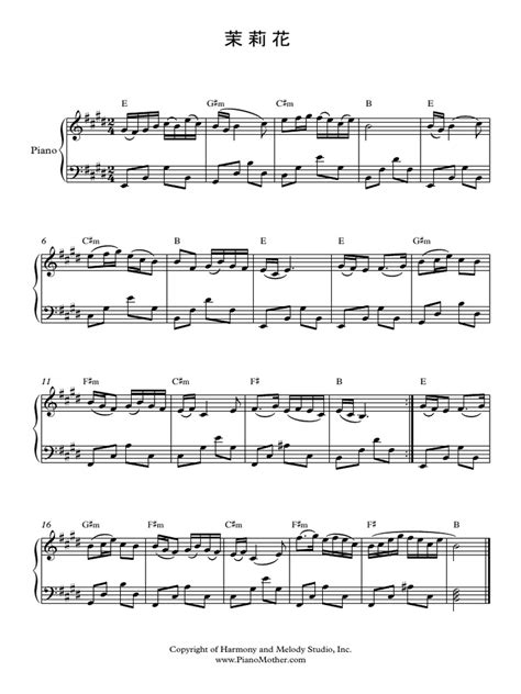 jasmine-flower-sheet-music.pdf | Loisirs