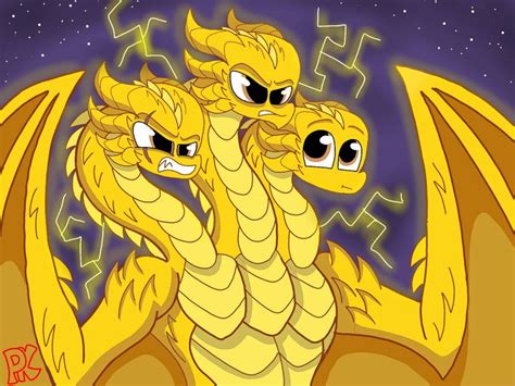 King Ghidorah And Moonhidora