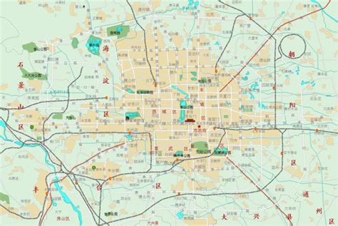 Beijing City Map - Beijing China • mappery