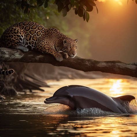 AI. JAGUAR HUNTING DOLOHIN by carnotaurotv on DeviantArt