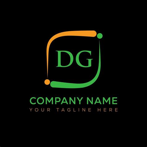 DG letter logo creative design. DG unique design. 20367718 Vector Art ...