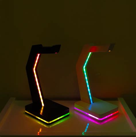 Gaming Headset Stand RGB Headphone Stand Led Light Headset - Etsy UK