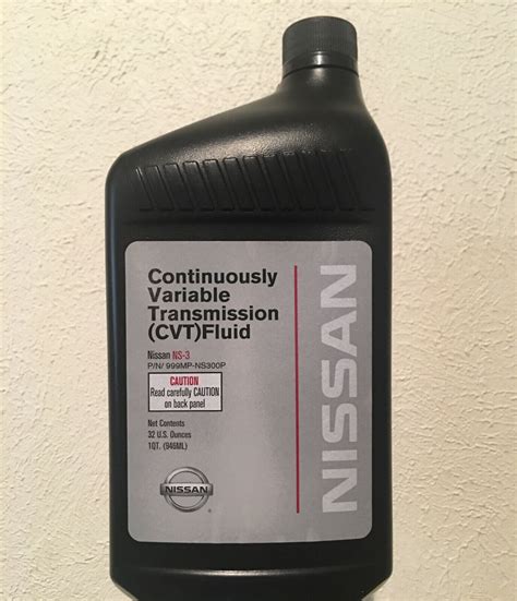 Nissan Ns-3 Cvt Fluid Transmission Fluid 999mp-ns300p 999mp-cv0ns3 Nissan Oem - New for sale in ...