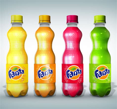 Fanta Bottles 3D model | CGTrader