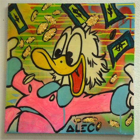 Alec Monopoly - Original Alec Monopoly Acrylic "SCROOGE" Painting With COA 2011 at 1stDibs