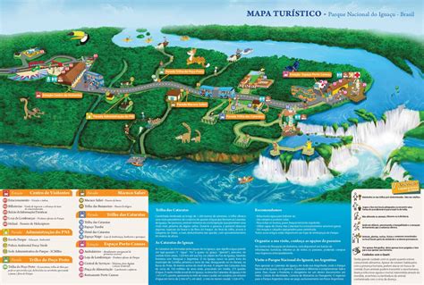 Mapa Turístico de Foz do Iguaçu - Secretaria Municipal de Turismo de ...