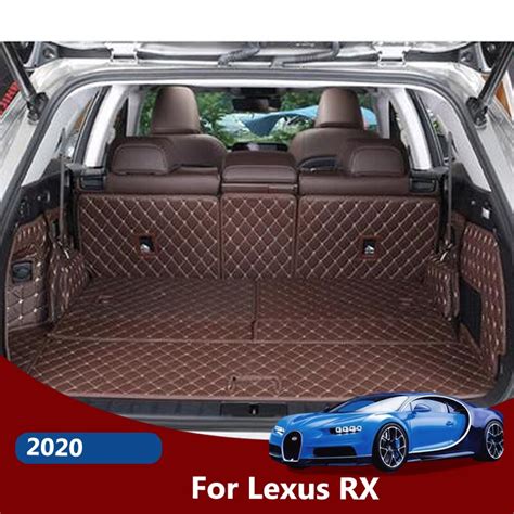 Good quality! Special car trunk mats for Lexus RX 450HL 6 7 seats 2020 waterproof boot carpets ...