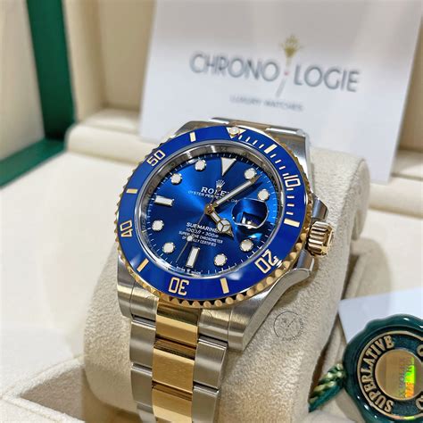 Rolex Submariner Date Steel & Yellow Gold 126613LB Blue Dial - Chronologie