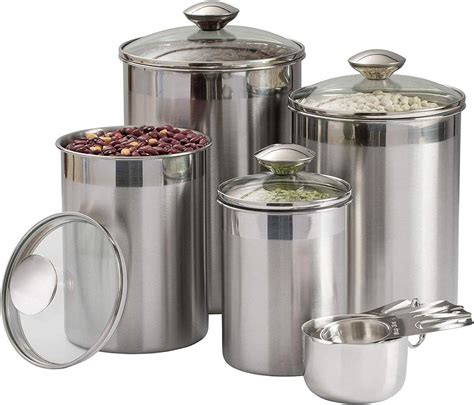 stainless steel canisters