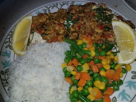 Halibut with Creamy Garlic and Herb Sauce Recipe - Allrecipes.com