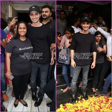 Aayush Sharma visits local theatre to watch reaction of audience for Loveyatri