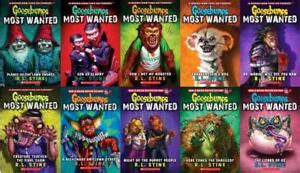 GOOSEBUMPS MOST WANTED Collection Childrens Horror Series by RL Stine Books 1-10 9780545825498 ...