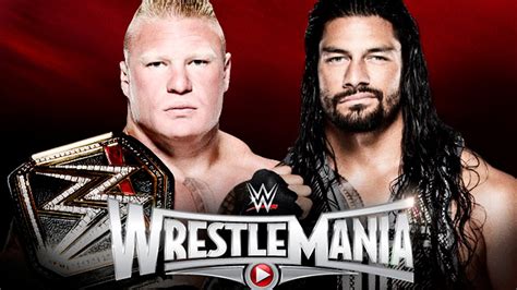 Brock Lesnar vs. Roman Reigns - WrestleMania 31 WWE 2K15 - YouTube