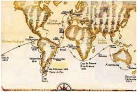 HMS Beagle Voyage timeline | Timetoast timelines