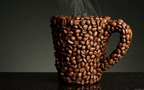 Coffee beans cup wallpaper | food | Wallpaper Better