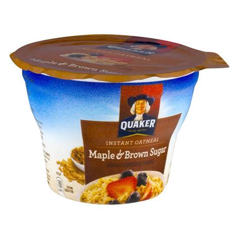 Quaker Maple & Brown Sugar Instant Oatmeal | Hy-Vee Aisles Online Grocery Shopping