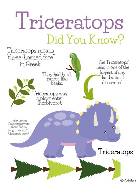 So cute in a dinosaur bedroom or in a classroom! Dinosaur Facts For Kids, Dinosaur Lesson ...