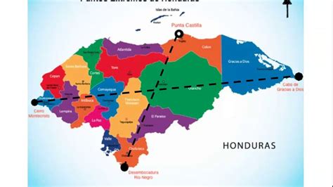 Tan rápido como un flash capital Planeta mapa geografico de honduras ...