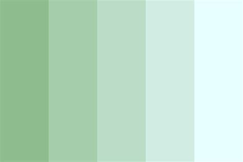 Sea green bubbles Color Palette