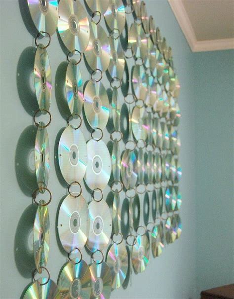 CD's in a cute chain so cute | Cd wall, Diy room decor, Music decor