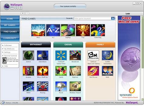 Wildtangent Games Console Free Download