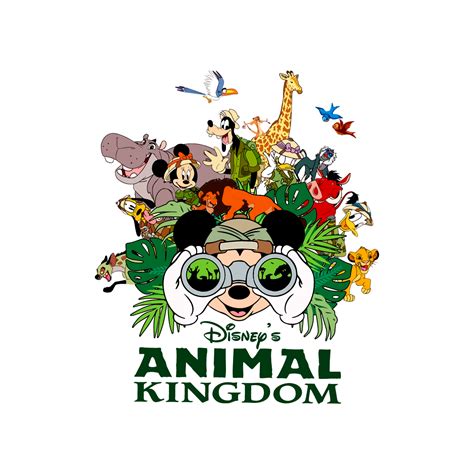 Disney Animal Kingdom Mickey And Friends Safari Mode Svg - Inspire ...