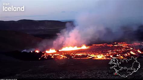 【LIVE】 Live Cam Volcanic eruption in Iceland | SkylineWebcams