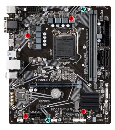 GIGABYTE H510M S2H LGA 1200 Intel H510 Micro-ATX Motherboard With PCIe ...