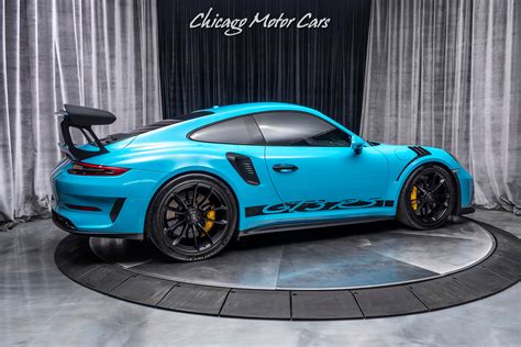 2019 Porsche 911 GT3 RS Coupe - Miami Blue! Only 2800 Miles! LOADED ...