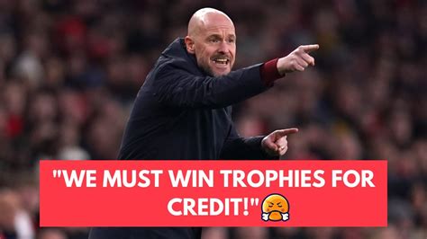 Erik Ten Hag Mentality - "I will only be proud with trophies!" 👍⚽️ #manutd #mufc - YouTube