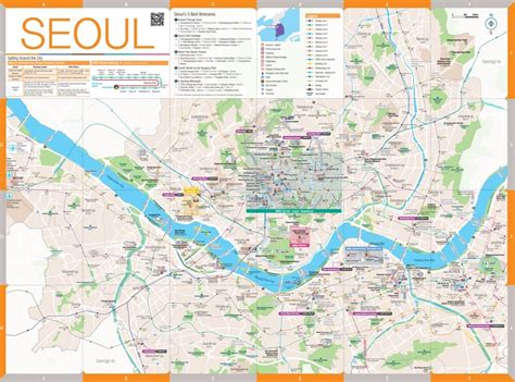 Seoul Tour Map 2019, English PDF | Look at Korea